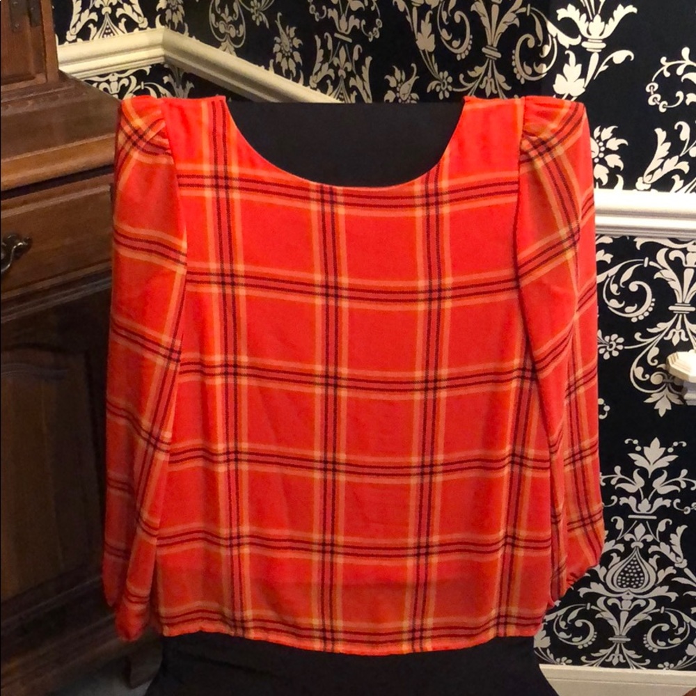 GB Girls Orange Blouse